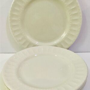 Gibson Cream Dinner Plates
